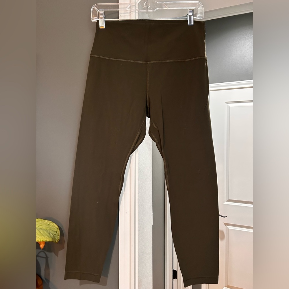 lululemon athletica Deep Olive Leggings